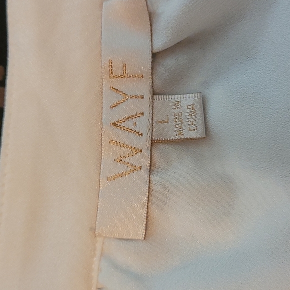 Wayf pencil skirt: white lace, size L - Picture 5 of 6